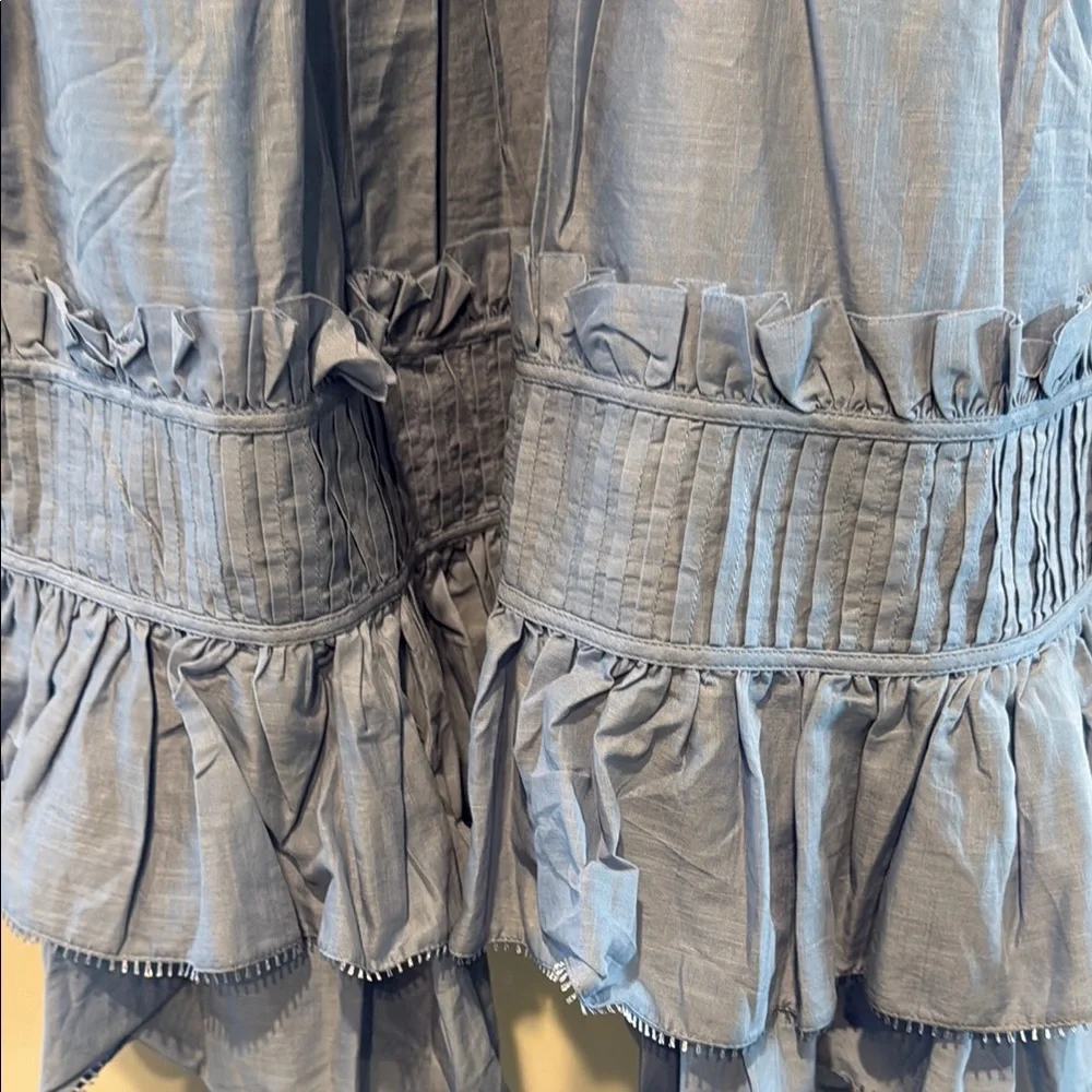 Aje Blue Ruffled Sundress - Picture 9 of 13